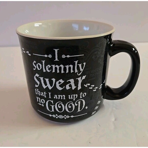 Harry Potter I Solemnly Swear That I Am Up to No Good  20 oz Ceramic Coffee Mug - Picture 2 of 6